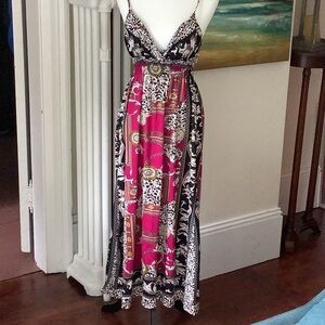 Multicoloured maxi dress